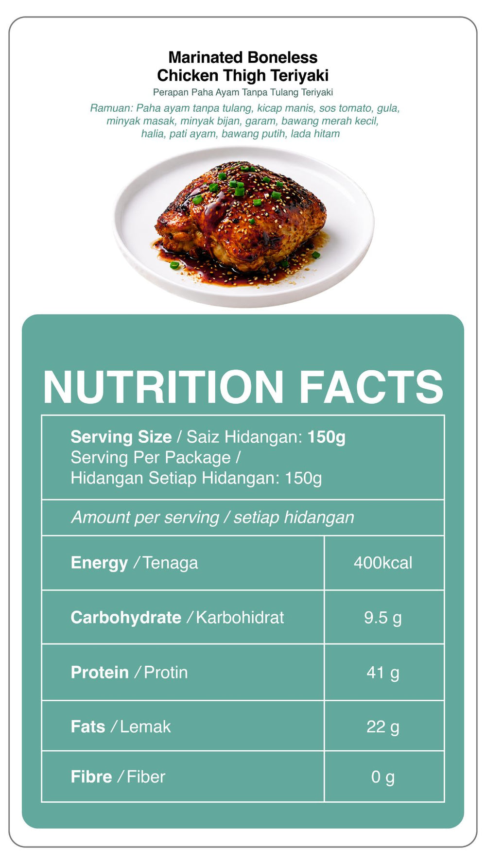 Product Info & Nutrition Facts – La Juiceria Grocer