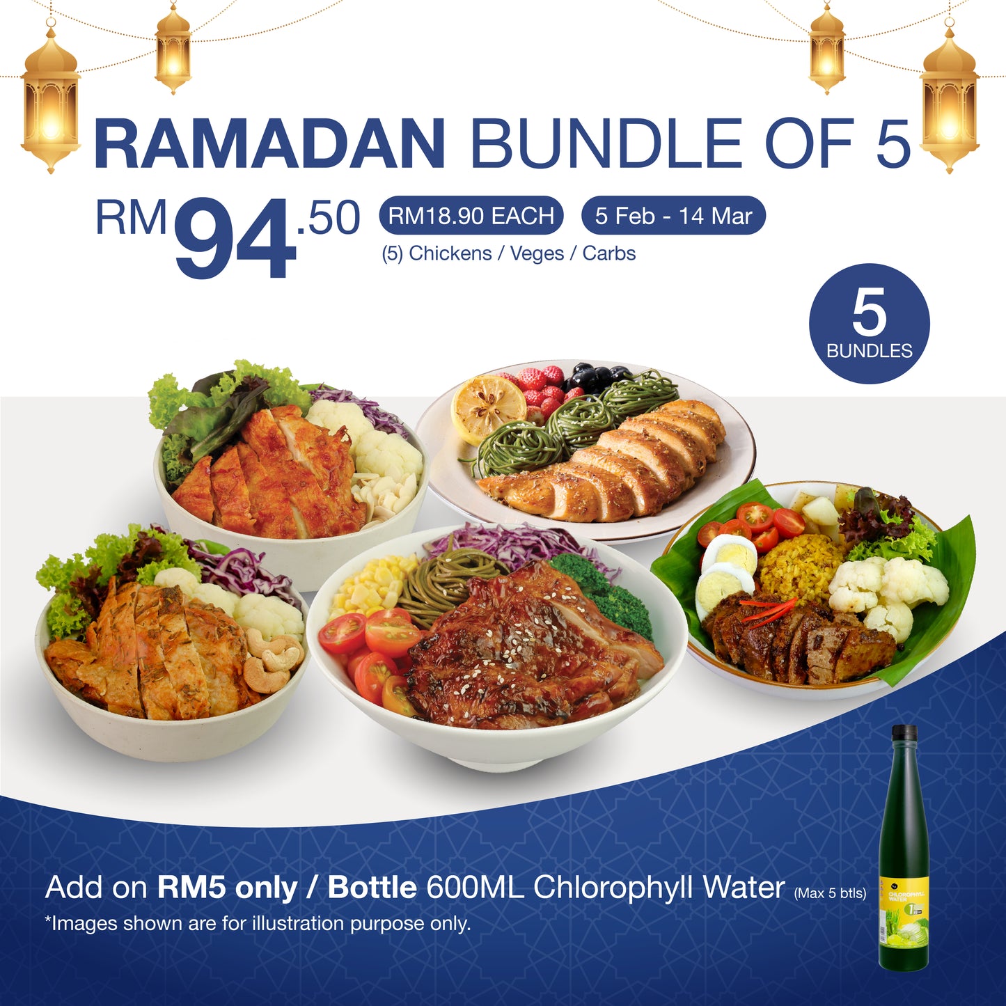 Ramadan Bundle 5 (RM18.90 Per Meal)