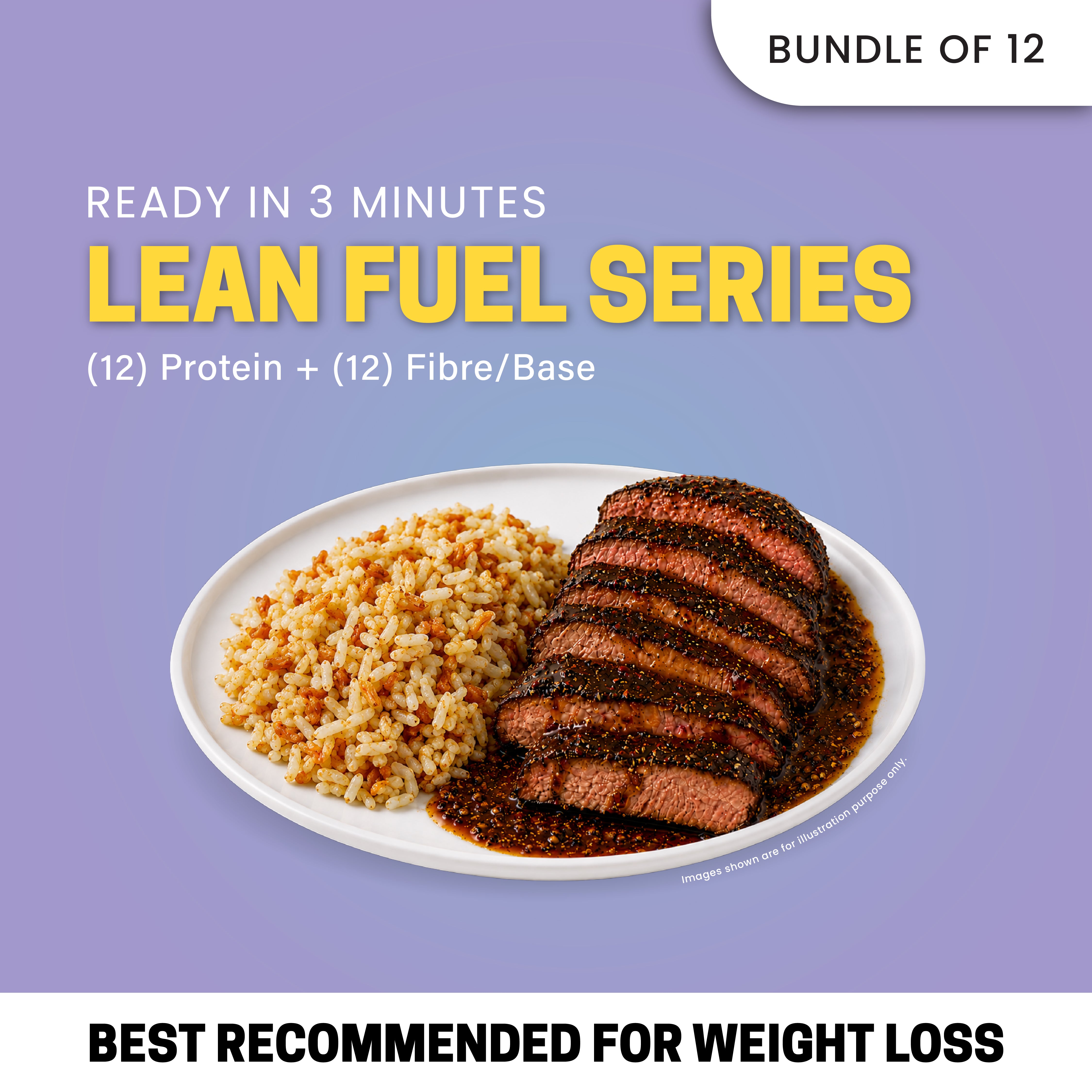 Lean Fuel 12 bundles (RM17.40 Per Meal) – La Juiceria Grocer