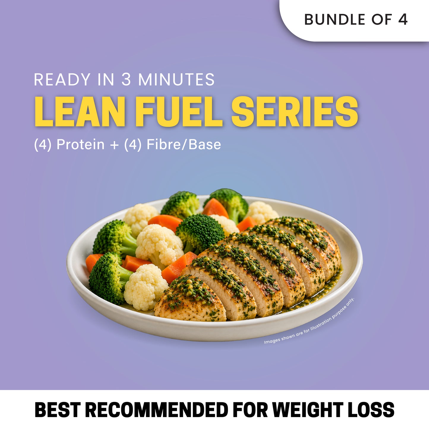 Lean Fuel 4 bundles (RM18.00 Per Meal)