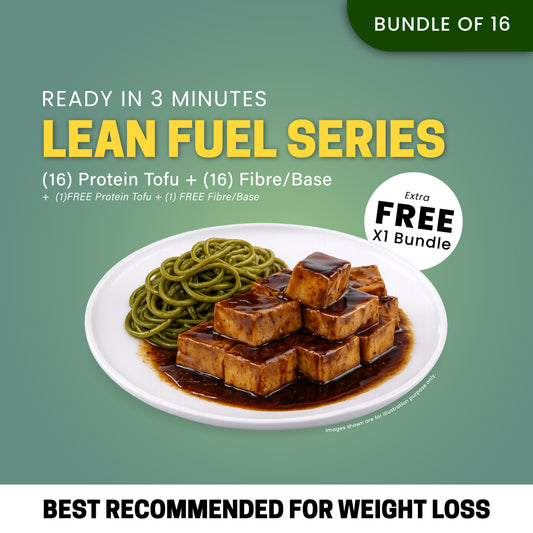 Lean Fuel Protein Tofu 16 bundles Free 1 Meal (RM15.50 Per Meal)