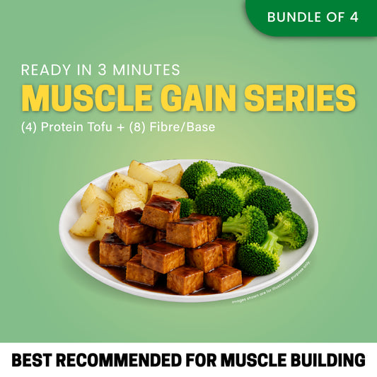 Muscle Gain Protein Tofu 4 bundles (RM19.00 Per Meal)