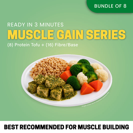 Muscle Gain Protein Tofu 8 bundles (RM18.50 Per Meal)