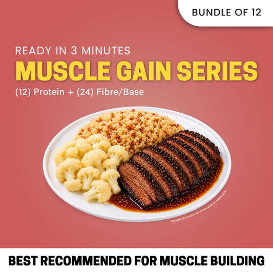 Muscle Gain 12 bundles (RM19.00 Per Meal)