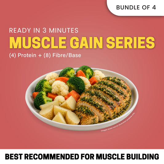 Muscle Gain 4 bundles (RM19.75 Per Meal)