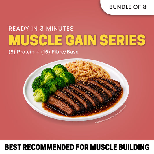 Muscle Gain 8 bundles (RM19.75 Per Meal)