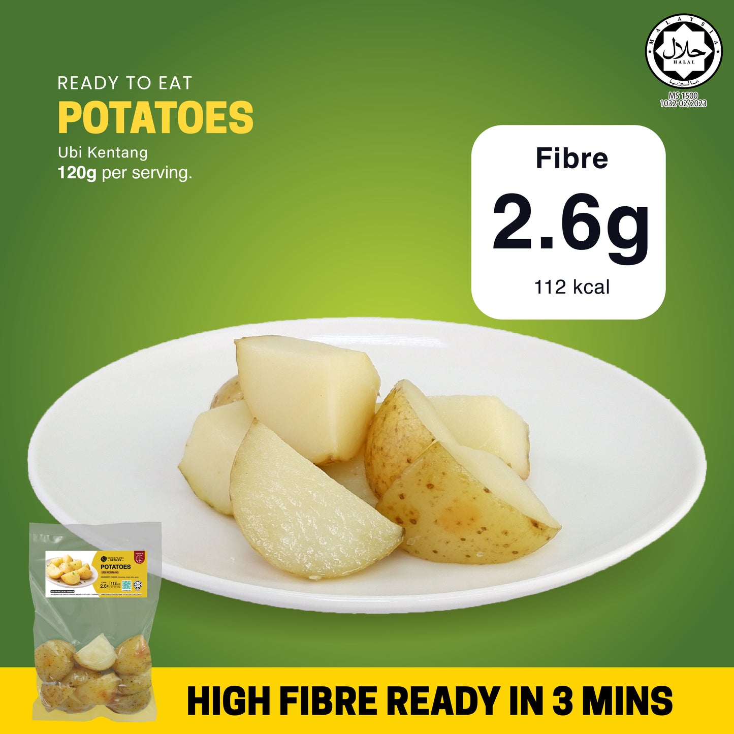 Essentials Pack (120gm Each, RM6.00 Per Packet)