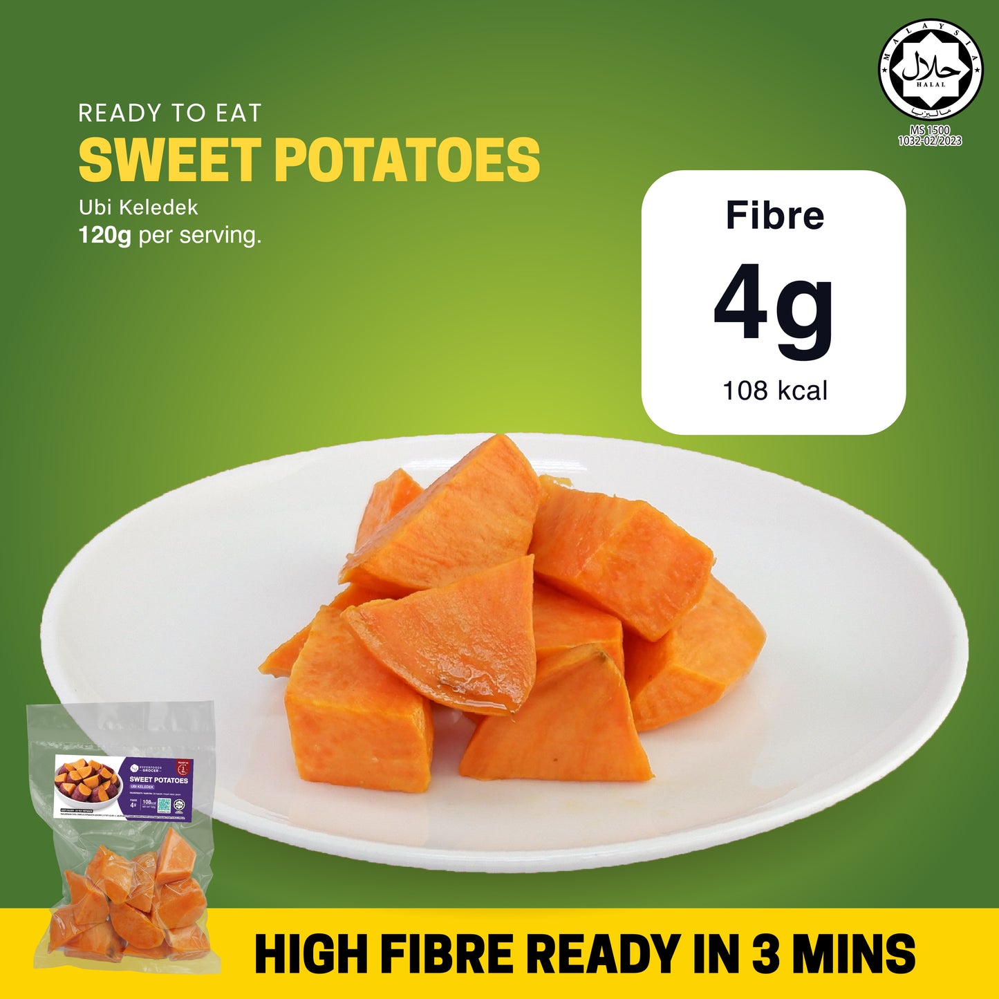 Essentials Pack (120gm Each, RM6.00 Per Packet)
