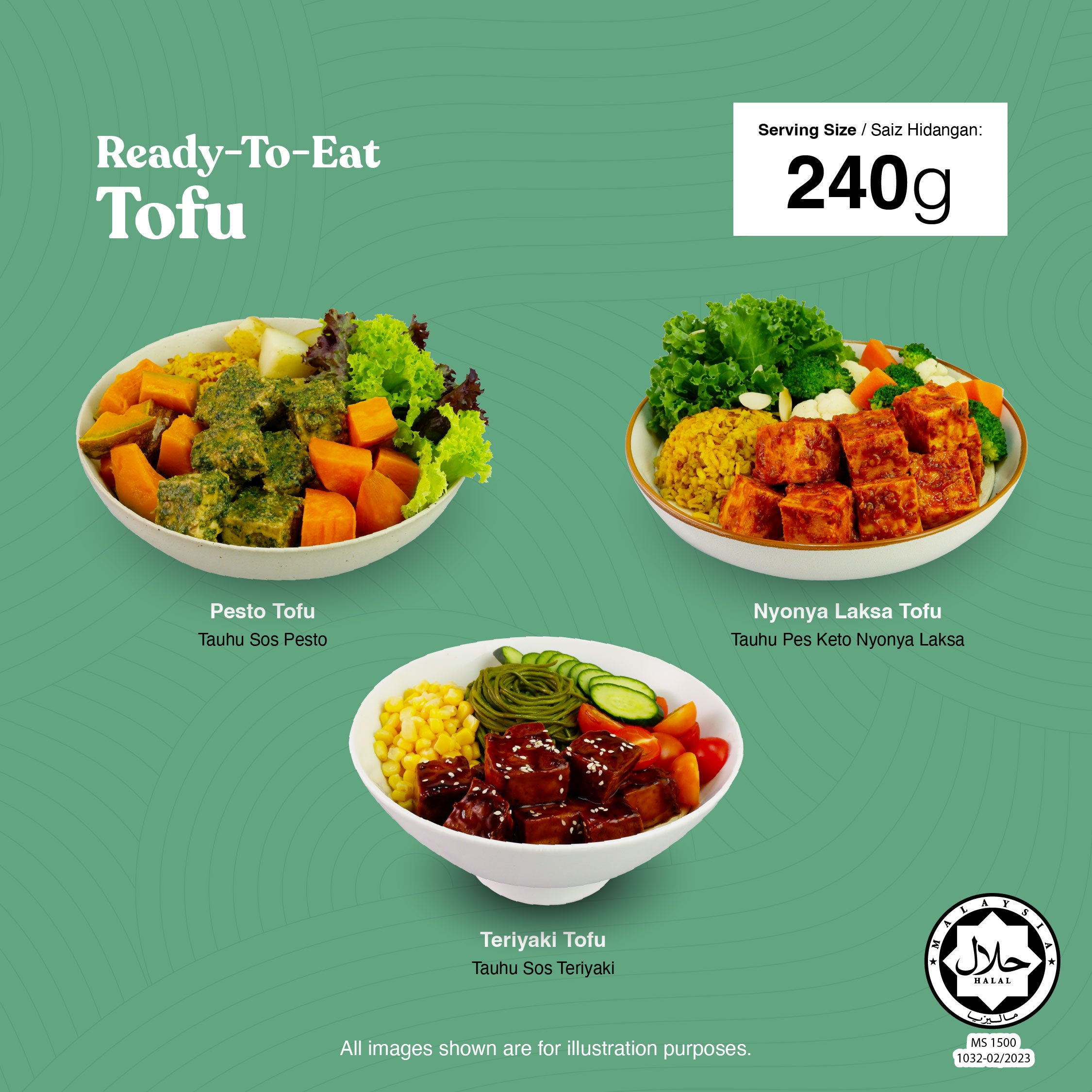 Lean Fuel Protein Tofu 20 bundles Free 2 Meal (RM15.40 Per Meal